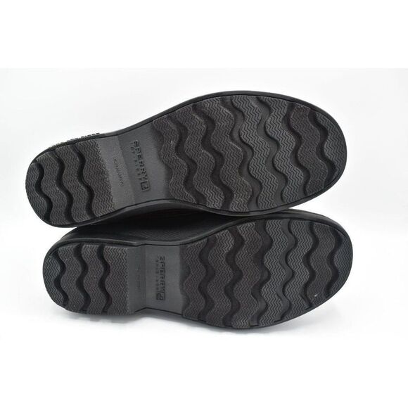 Sperry Men Size 10 Top-Sider Cold Bay Chukka Buffalo Check Red Black Plaid Boots - Picture 9 of 10